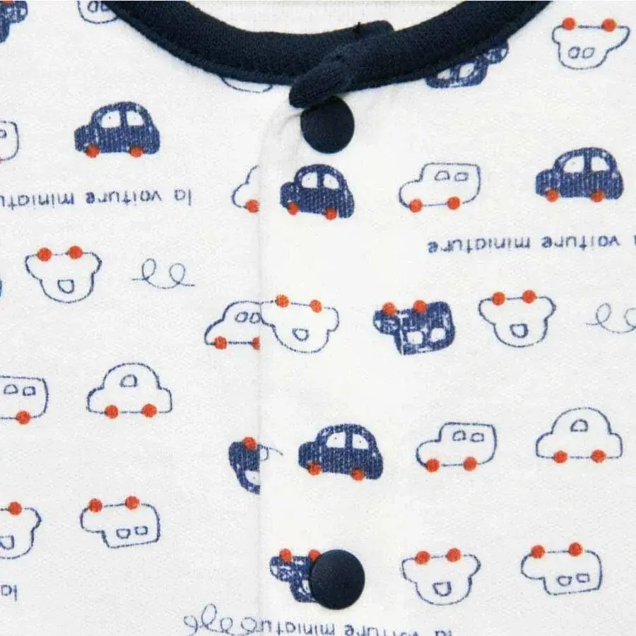 縮圖：Chibi All 小車嬰兒連身衣
