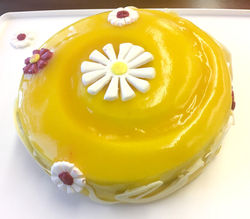 Coconut/Mango "entremet"