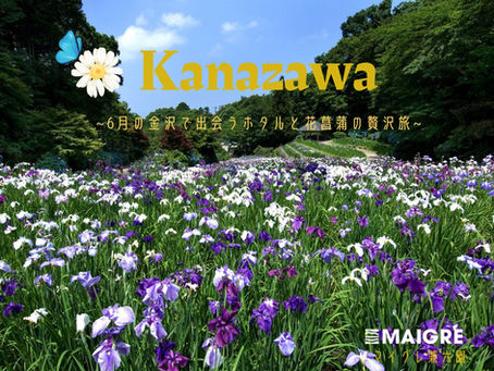 混雑を避けて楽しむ6月の金沢観光。ホタルの舞と花菖蒲に癒される大人の直前旅!