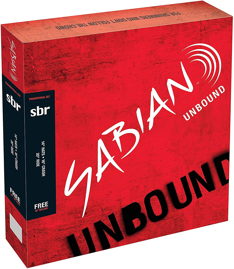 Thumbnail: Sabian SBR Promotional Cymbal Set with Free 10 Splash, Natural (SBR5003G)