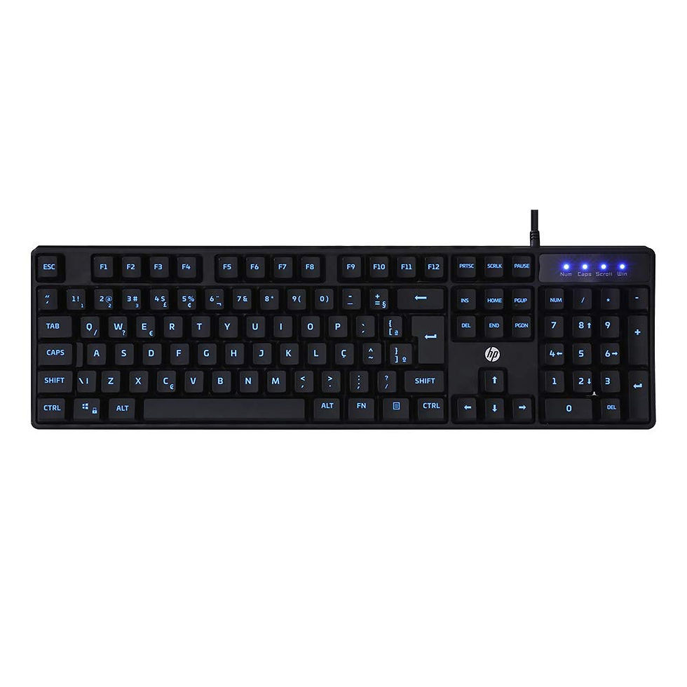 HP K300/BK Backlit Wired Gaming Keyboard