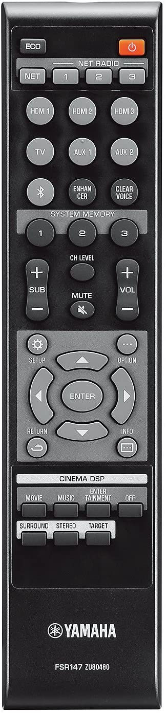 Thumbnail: Yamaha Surround Musiccast Soundbar Home Speaker BlacK