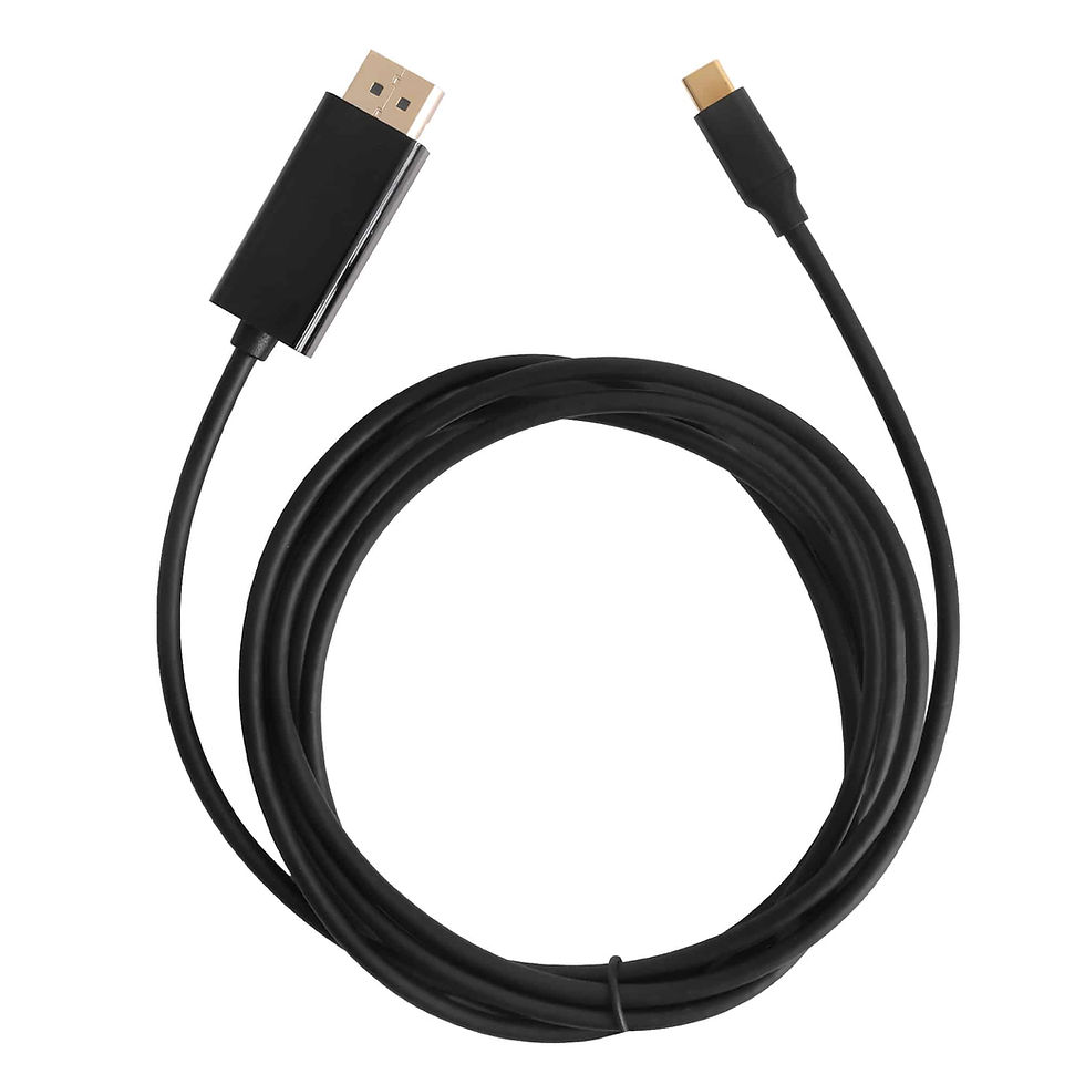 Thumbnail: UNNO CABLE USB C TO DISPLAYPORT 5FT CB4059BK
