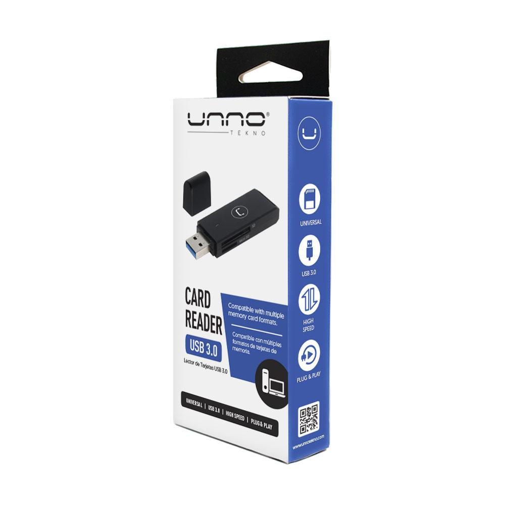 UNNO UNIVERSAL CARD READER | USB 3.0 CR1004BK