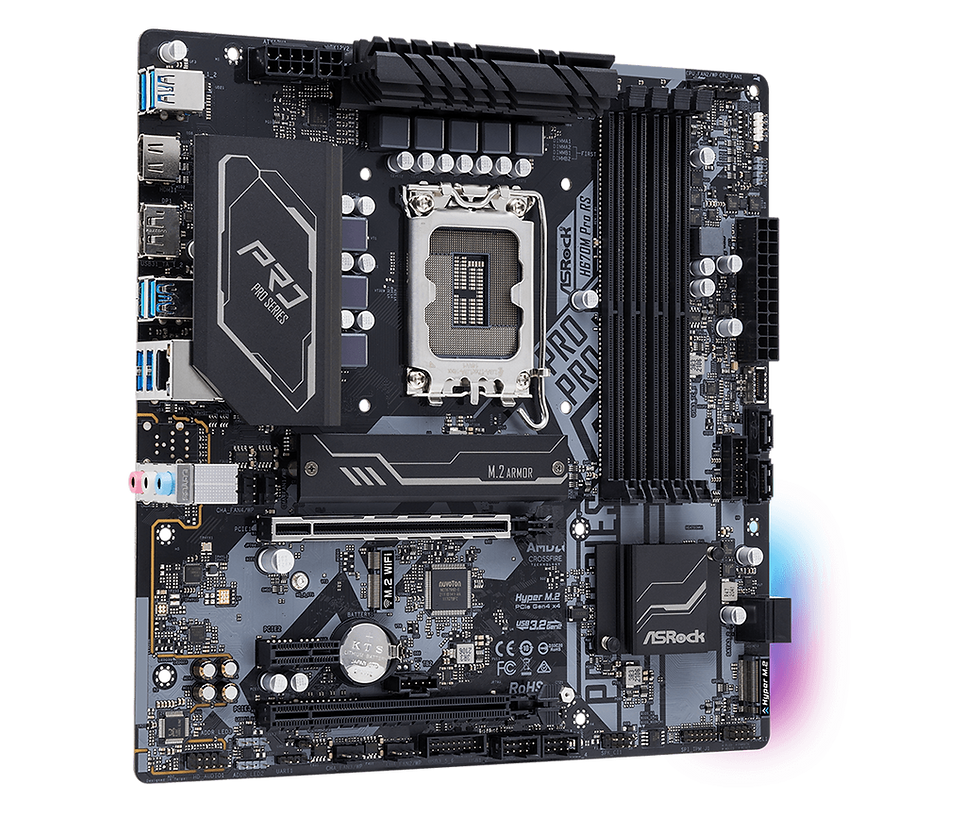 Thumbnail: MSI PRO B660M-A WIFI DDR4 LGA 1700 Micro-ATX Motherboard
