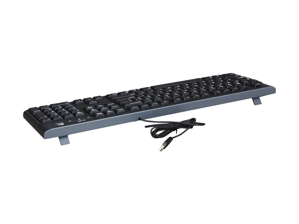 Thumbnail: Logitech K120 Ergonomic Desktop USB Keyboard - Black
