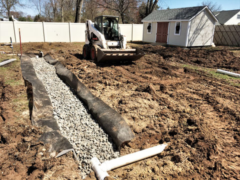 Landscape Drainage | Upright Land & Tree | Somerset, NJ
