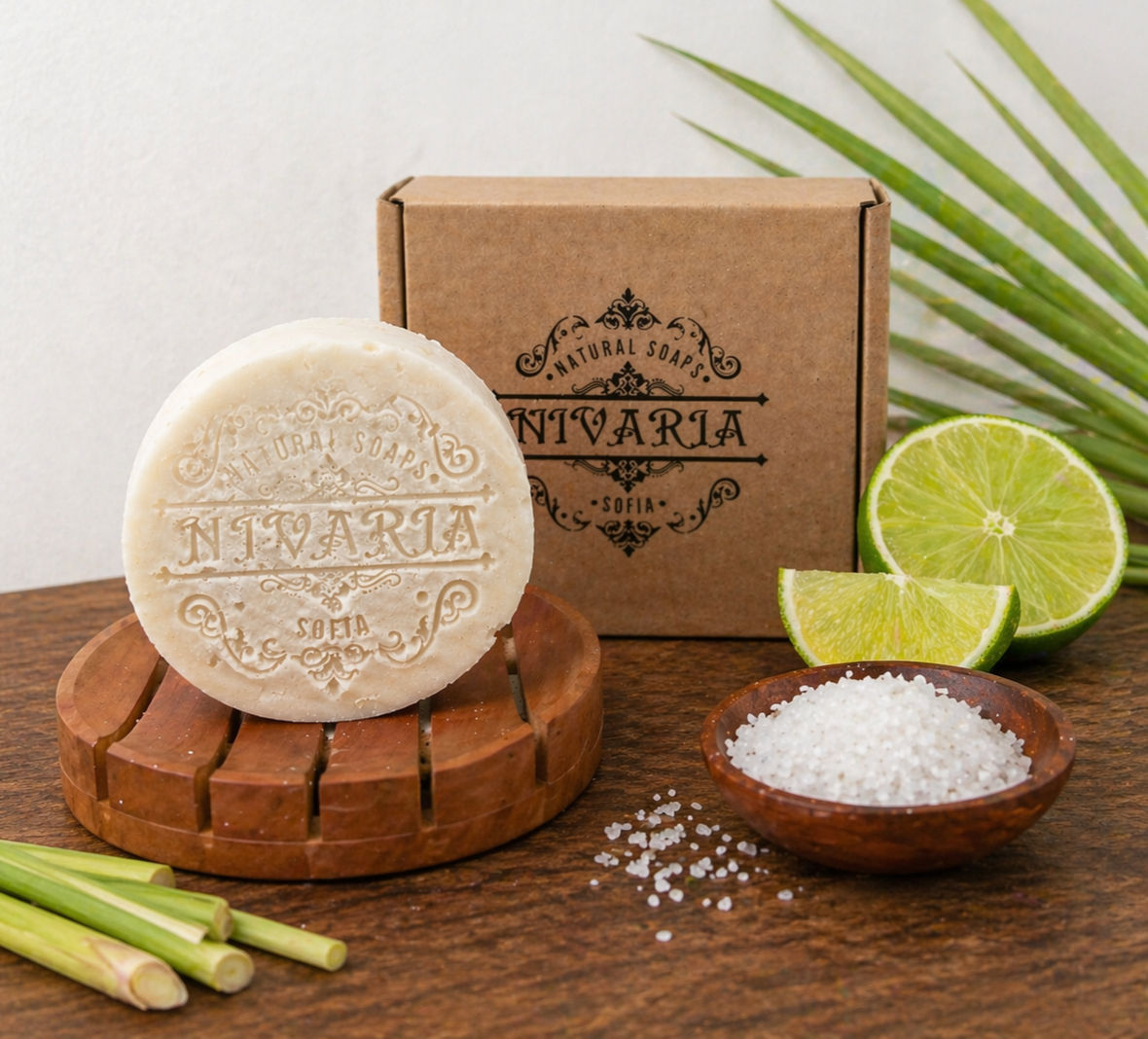 Natural Salt Soap - NIVARIA
