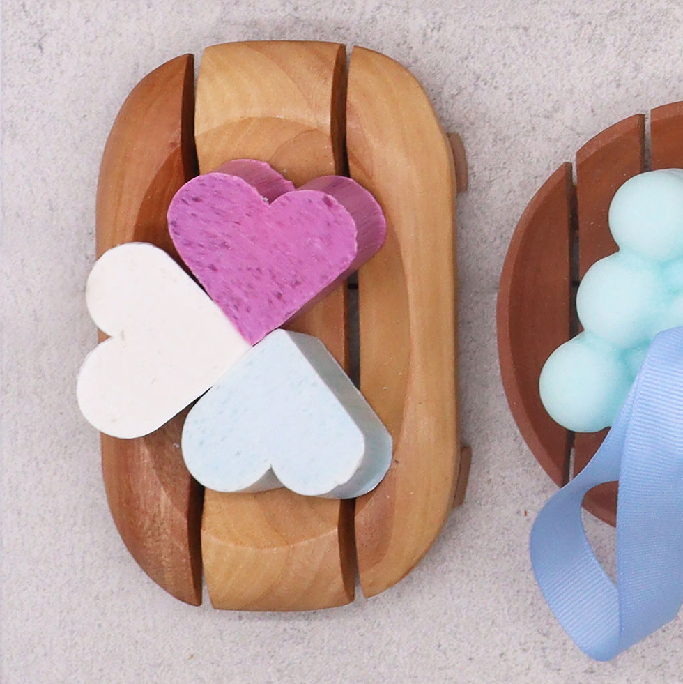 Thumbnail: Classic Naseberry Soap Dish - Oval in Rectangle
