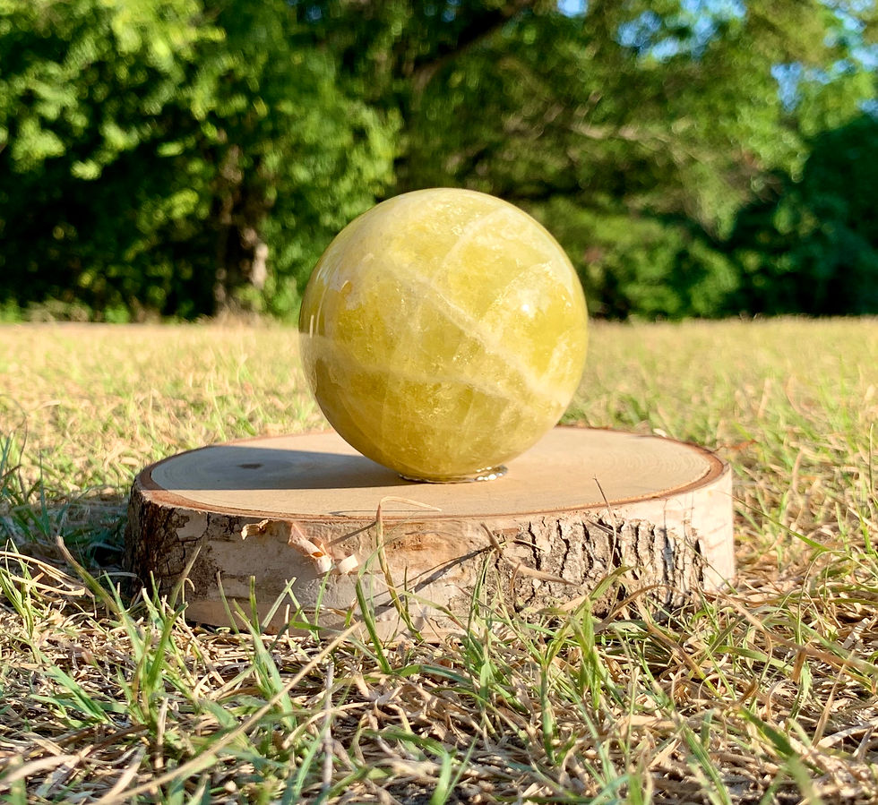Thumbnail: Citrine Crystal Ball Sphere