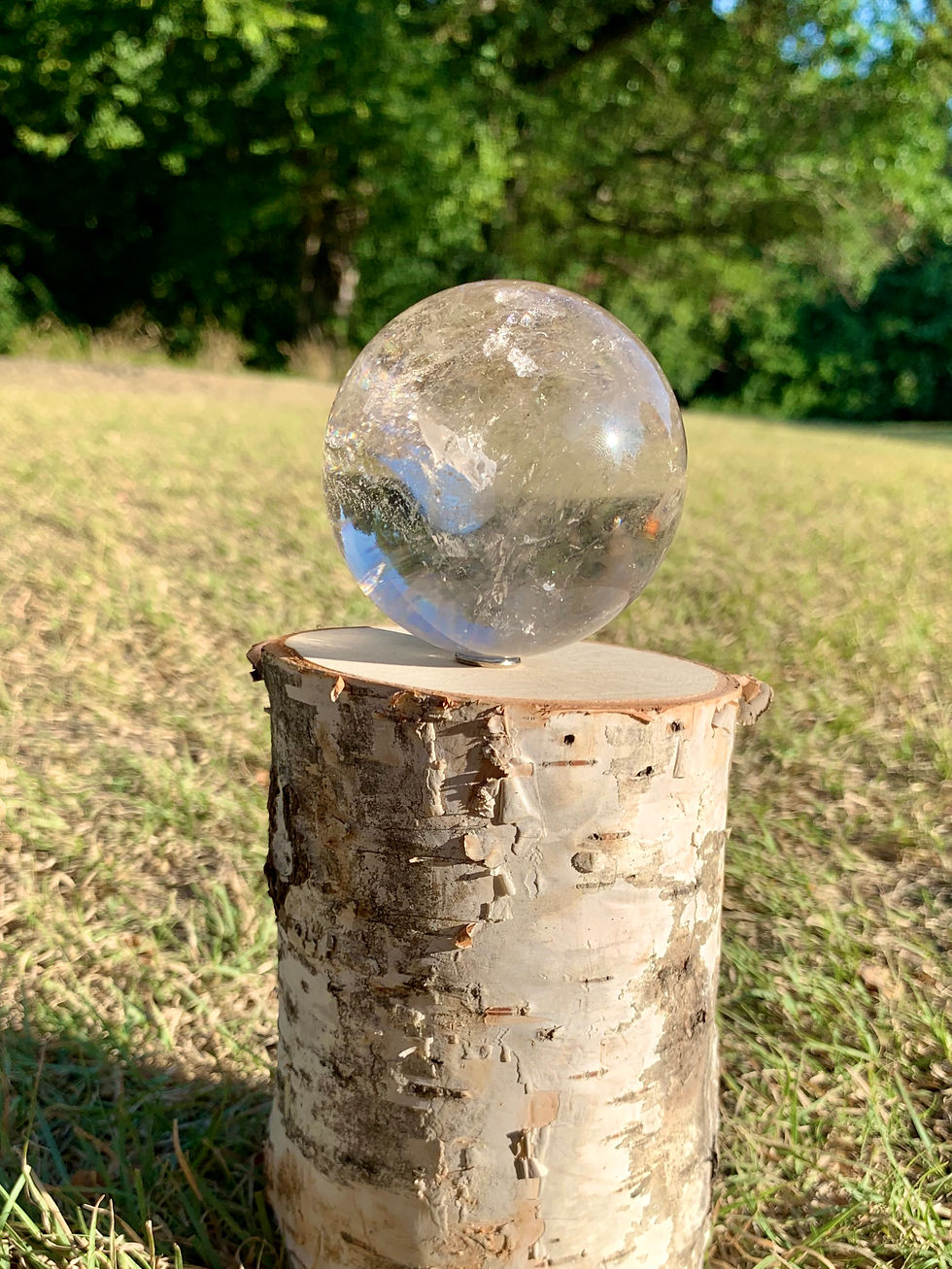 Thumbnail: Rainbow Smoky Quartz Crystal Ball Sphere
