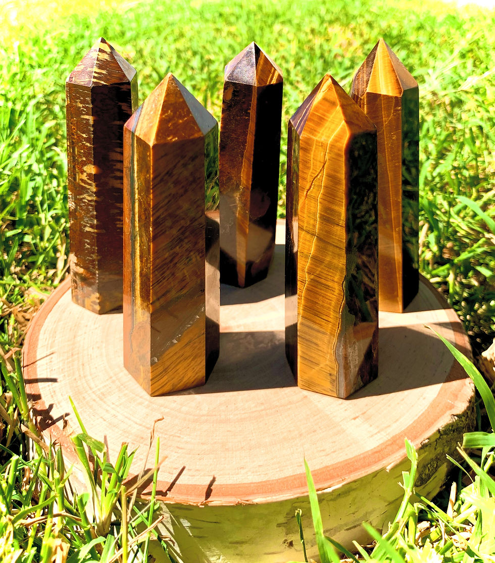 Thumbnail: Tigers Eye Crystal Tower