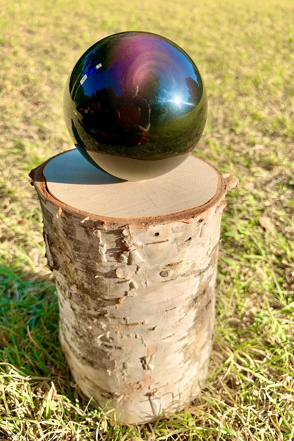 Thumbnail: Rainbow Obsidian Crystal Ball Sphere