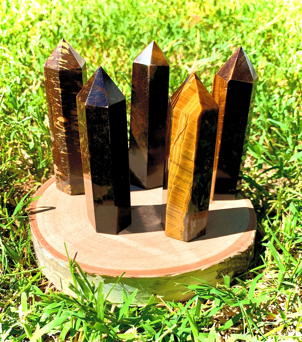 Thumbnail: Tigers Eye Crystal Tower