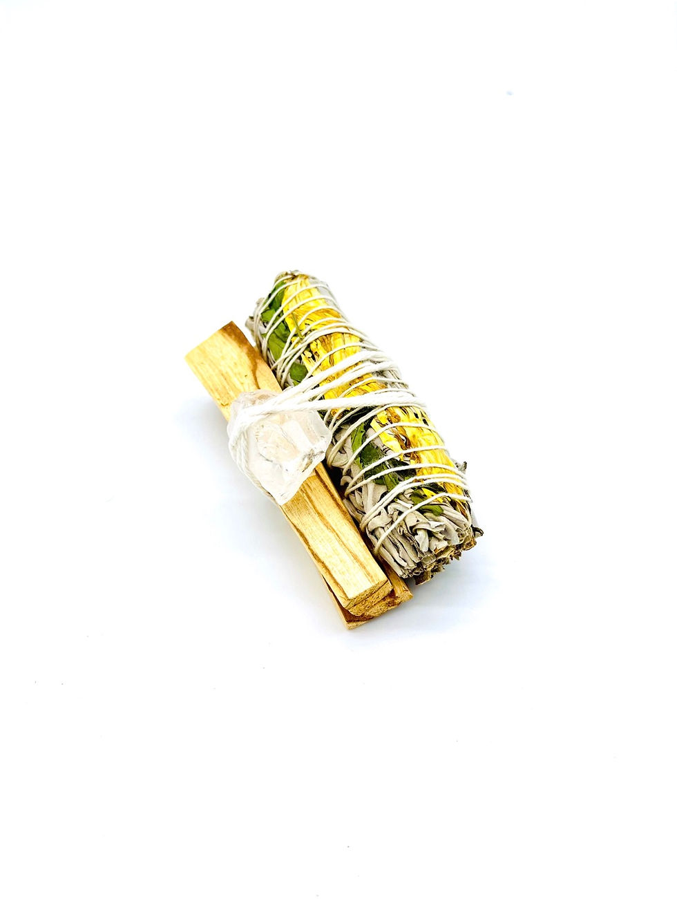 Thumbnail: Sunflower & Sage Smudge Stick - 4 Inch 