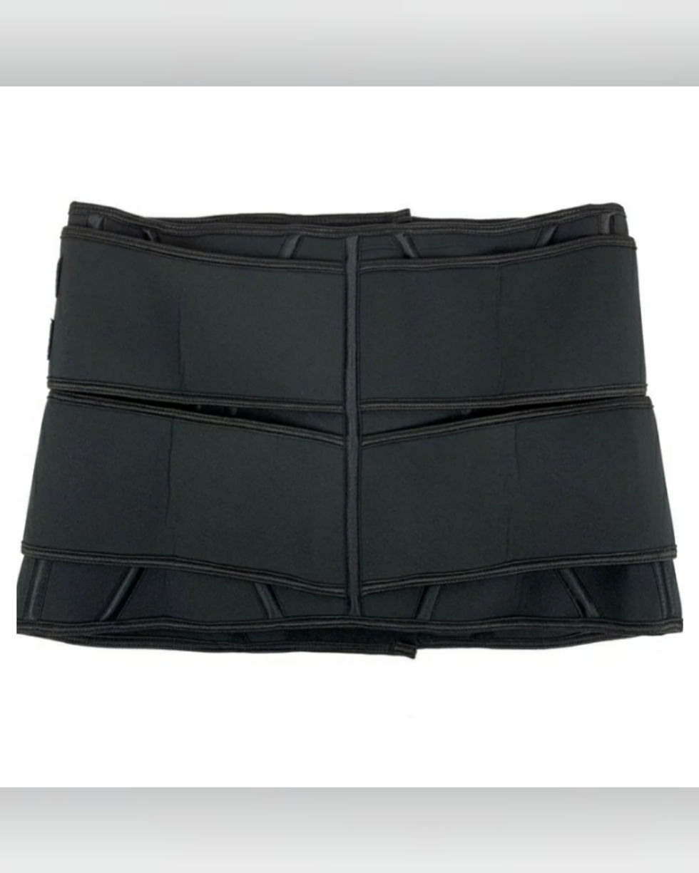 Miniature : MISS LUCIE Ceinture de sudation pour femmes gris - Corset en néoprène - Gain