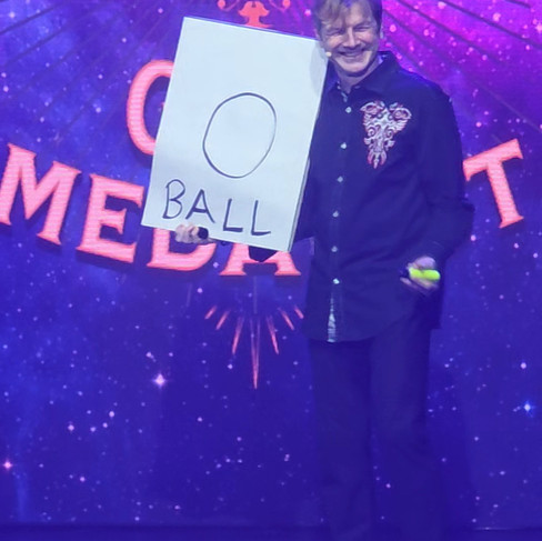 a magician starts a trick