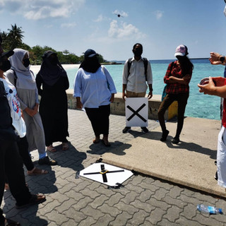 UAV training in Male'