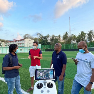 UAV training in Male'