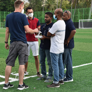 UAV training in Male'