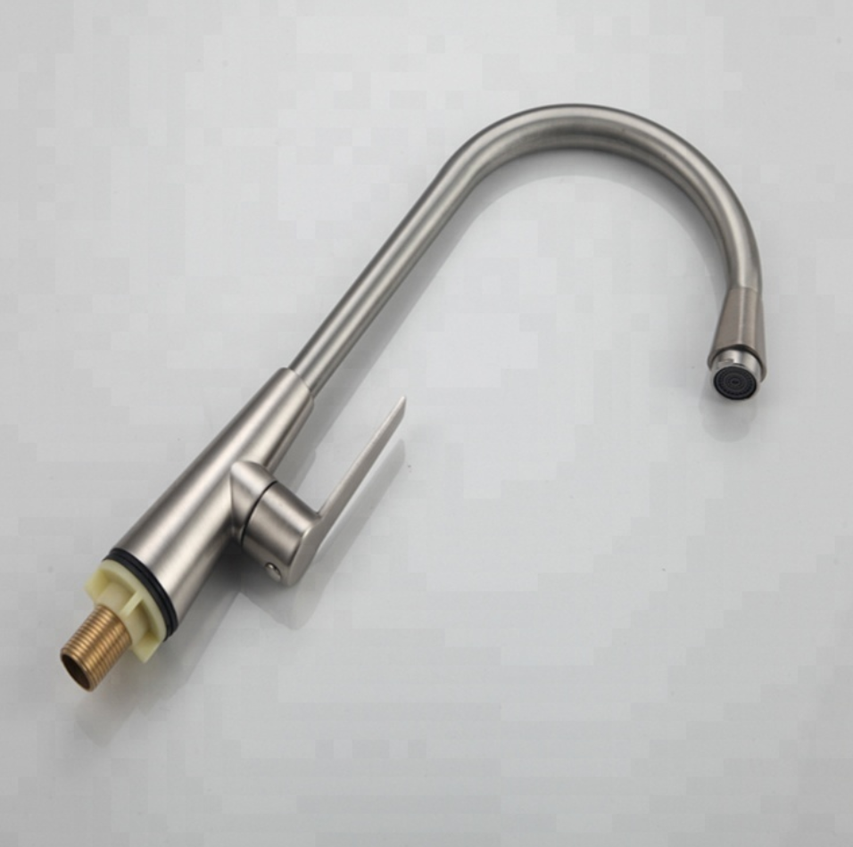 Thumbnail: Goose neck Design Kitchen Sink Faucet