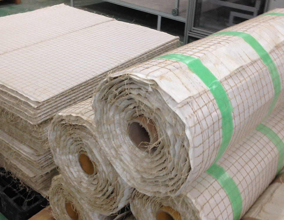 Thumbnail: Flexible Microporous Insulation Overstitched, Slated Blanket