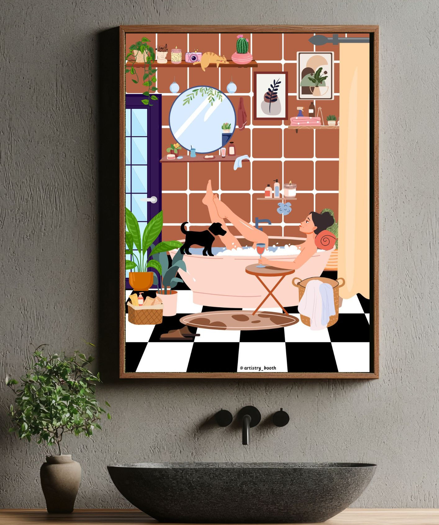 "The Bathroom Decor - Dog Version"