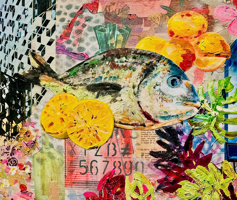 Miniaturbild: Dorade & Zitrone, Löwin & Englisch Breakfast Tea, Papagei & Monstera. 2024 