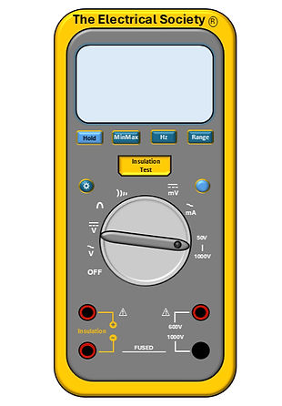 Insulation tester.
