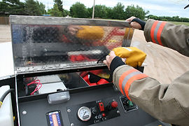 Pump Panel Storage