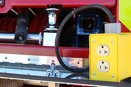 Electric cord reel