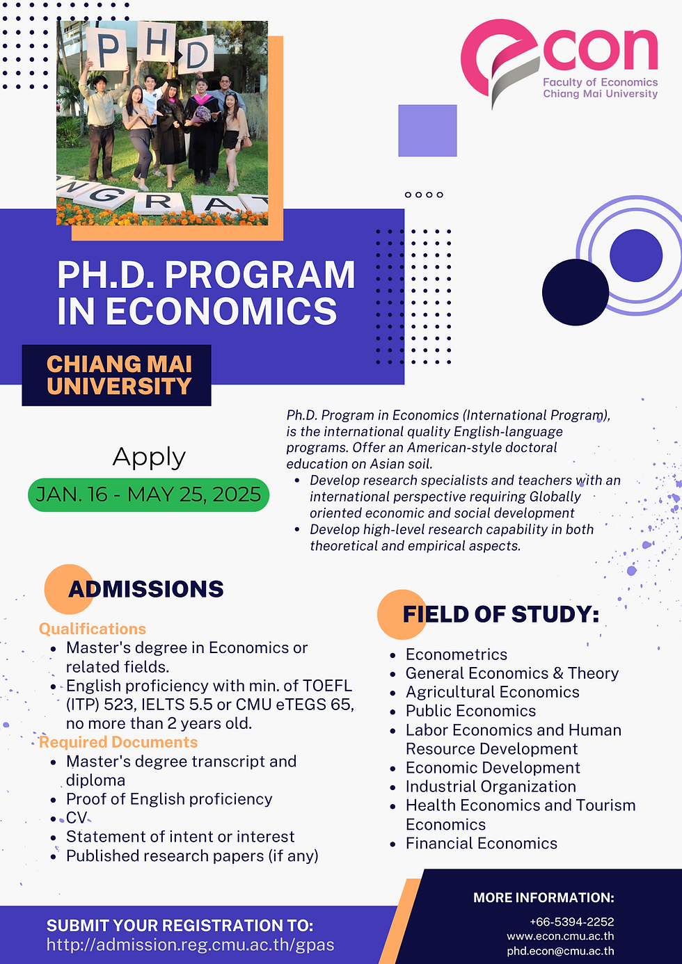 ADMISSION | phdeconcmu