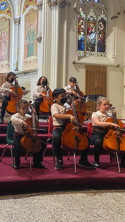 Teen recital performance at Scotia Suzuki School Halifax