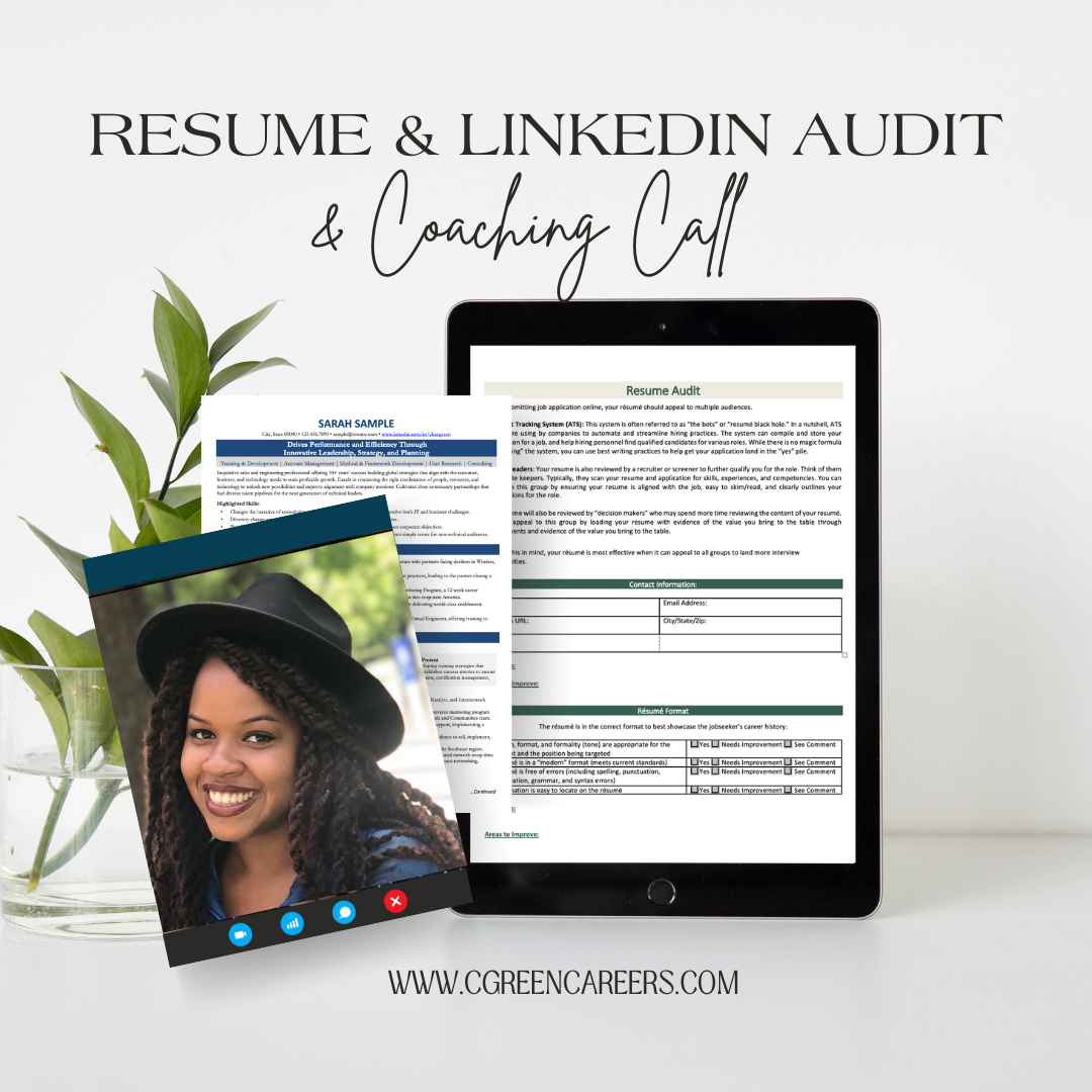 Resume Audit & Strategy Call