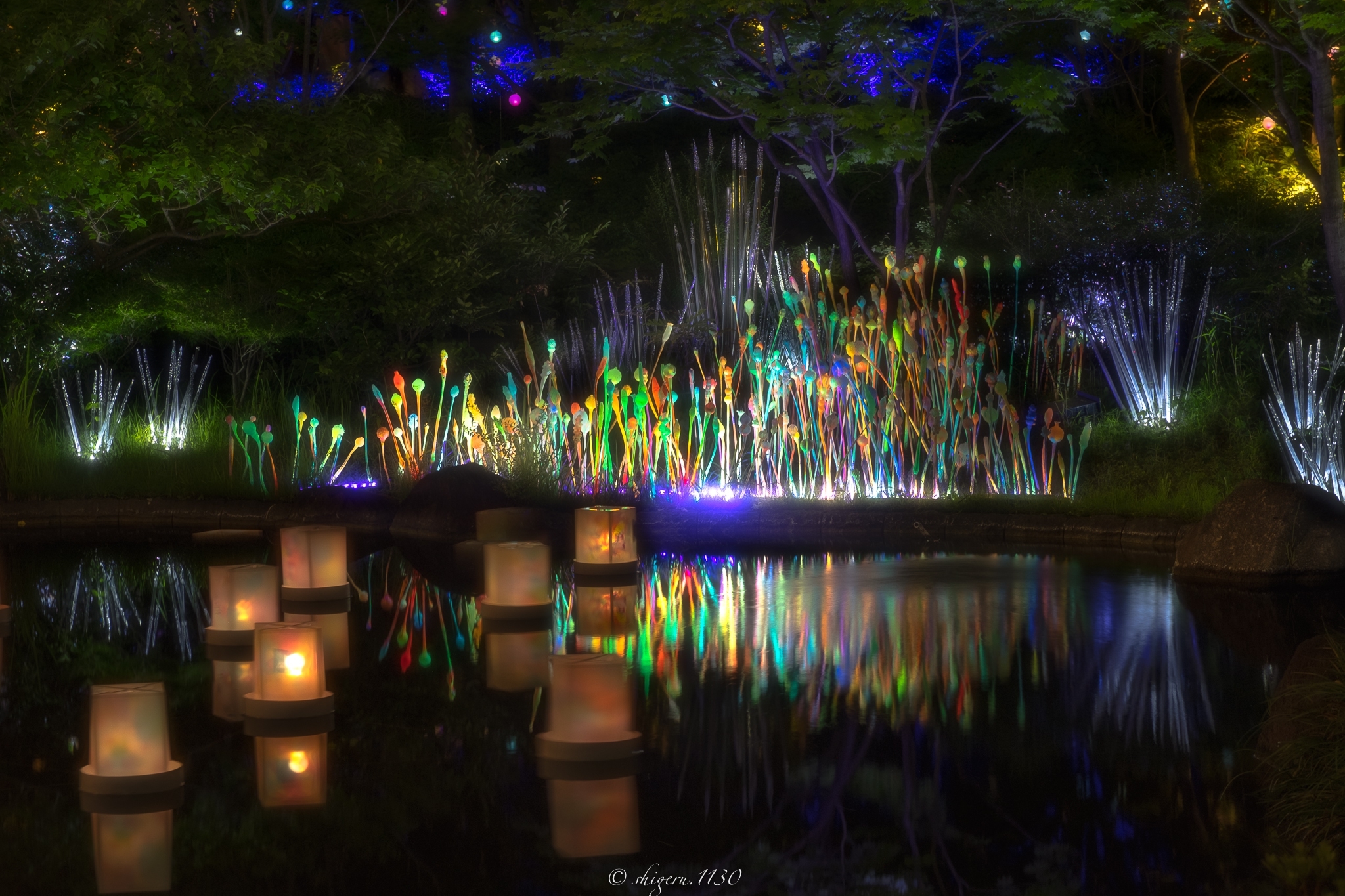 六本木アートナイト2018 毛利庭園