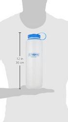 Nalgene 48oz Wide Mouth Ultralite HDPE Plastic Bottle with screw lid (BPA-Free)