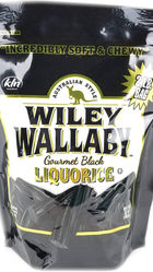 KLNFamilyBrands KennysCandy&Confections Wiley Wallaby Gourmet Black Licorice
