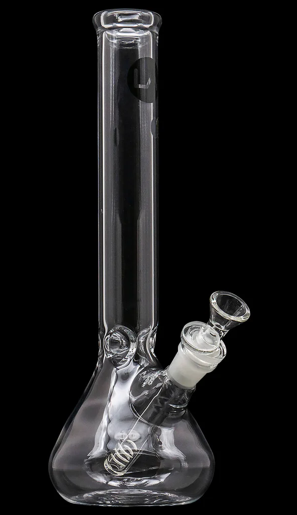 LAPipes Classic Workhorse Beaker Bottom 12"tall  Waterpipe (for 14mm or 18mm downstems) (38mm thick glass)