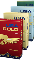 USA Gold Pre-Rolled Filtered Cigarettes (Single Packs / Cartons) 