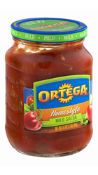 Ortega Homestyle Mild Salsa (16oz Jar)