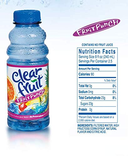 SundanceBeverageCo Clear Fruit Fruit Punch Naturally Flavored Non-Carbonated Caffeine-Free Beverage (16.9fl oz plastic bottle)