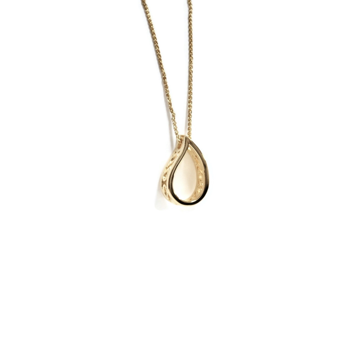 Pendentif "Jouvence" argent plaqué or jaune