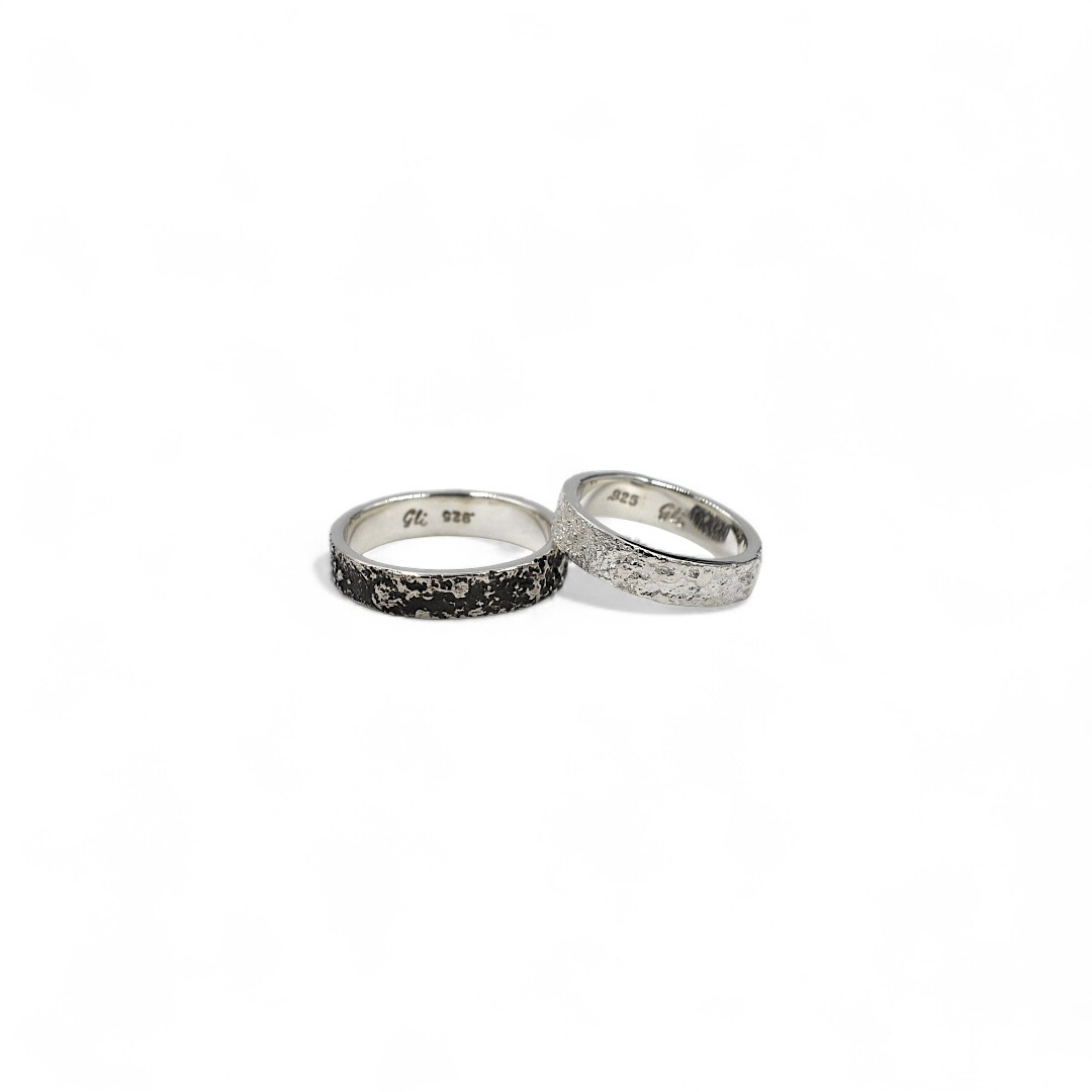 Bague unisexe – Limaille d’argent
