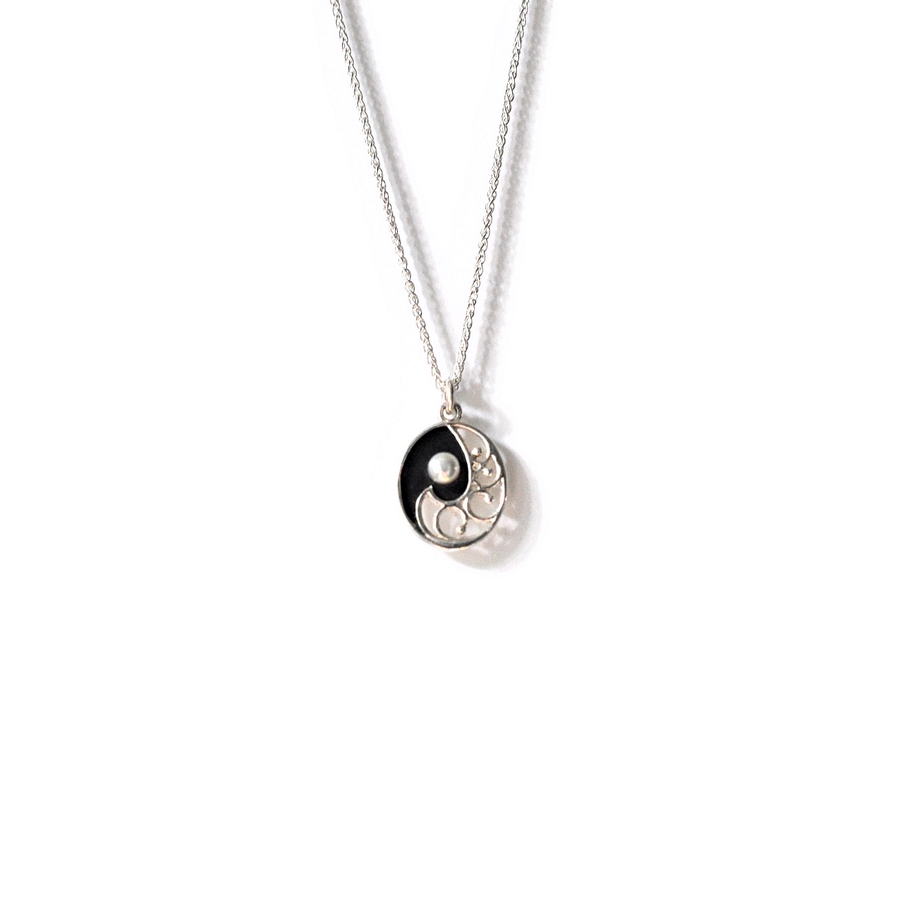 Collier breloque "Mer Belle" avec sa perle