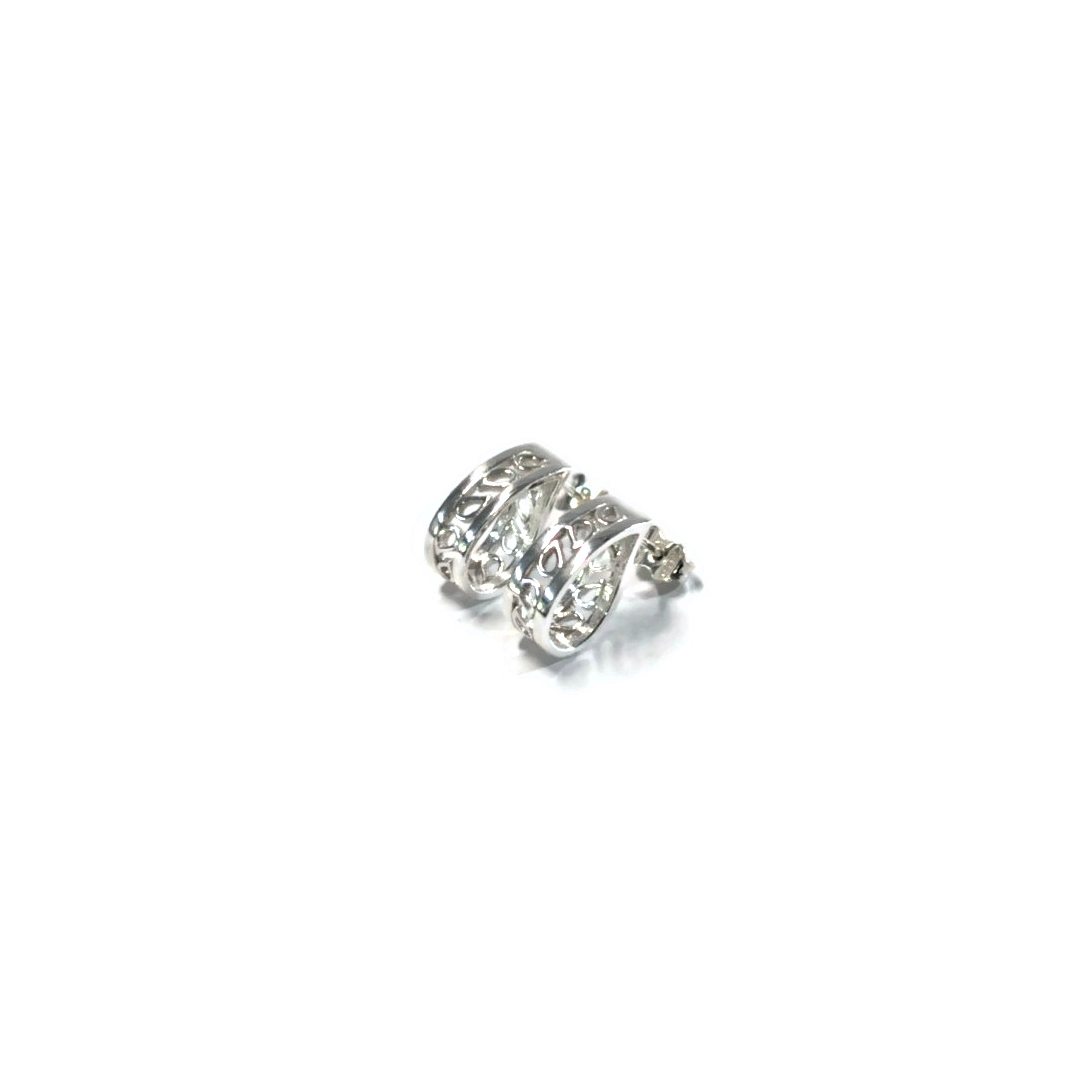 Boucles d’oreilles gouttes d'eau en argent