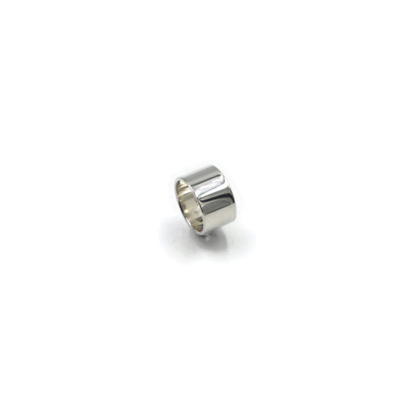 Bague anneau large unisexe