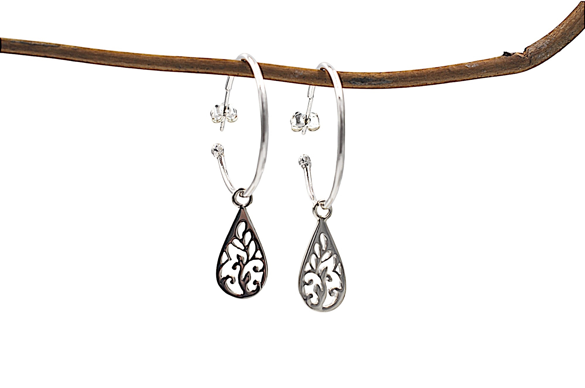 Boucles d’oreilles anneaux "Bella"