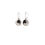 Thumbnail: Boucles d'oreilles  "Mer Belle" avec ou sans patine noire