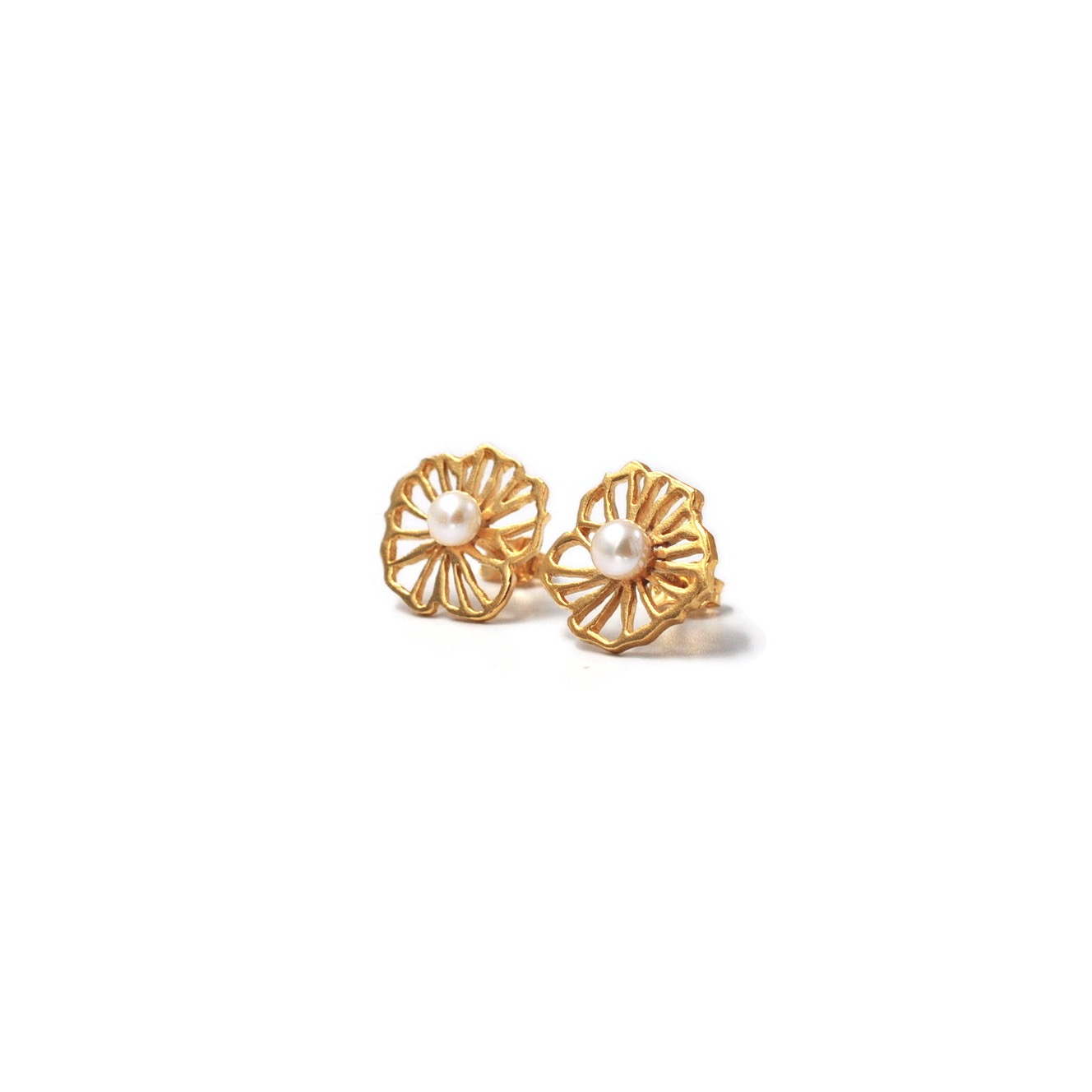 Boucles d’oreilles "Fleuries"