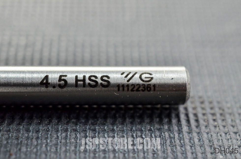 ภาพขนาดย่อ: ดอกสว่านเจาะเหล็กไฮสปีด YG HSS 4.5 mm
